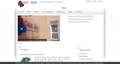 Desktop Screenshot of dee-aed.com